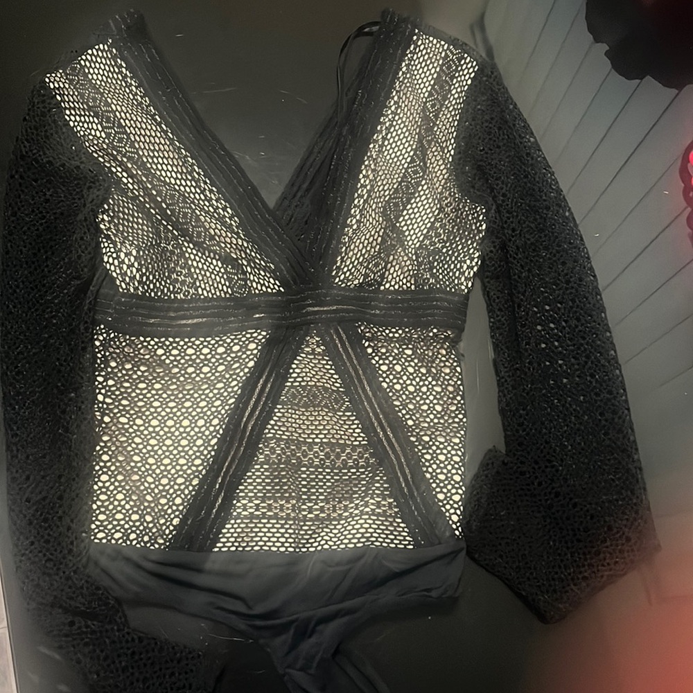 Bebe two tone bodysuit